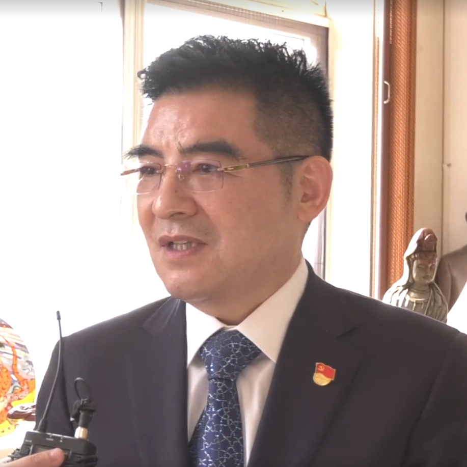  河外电视台专访全国道德模范陈光标先生