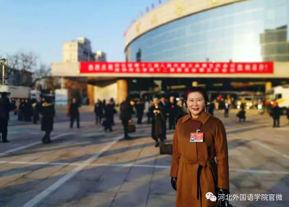 燕赵都市报报道河北外国语学院副董事长、执行校长习伟作为政协委员，向河北省政协提出提案