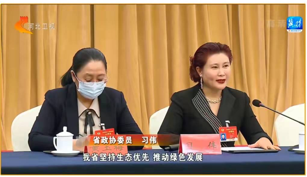 河北广播电视台冀时客户端报道我校习伟校长作为政协委员讨论政府工作报告