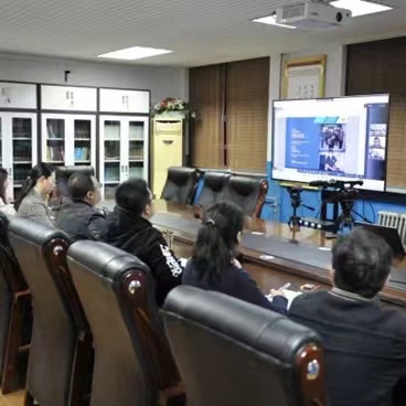 河北外国语学院与中美洲萨尔瓦多USAM大学举办国际交流与合作视频对接会