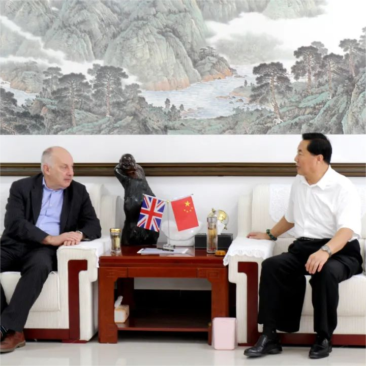 国际合作新进展，英国思克莱德大学访问河北外国语学院