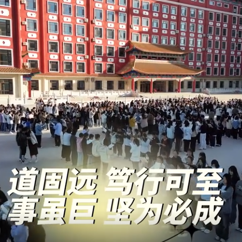 河外学子用奋斗书写青春！