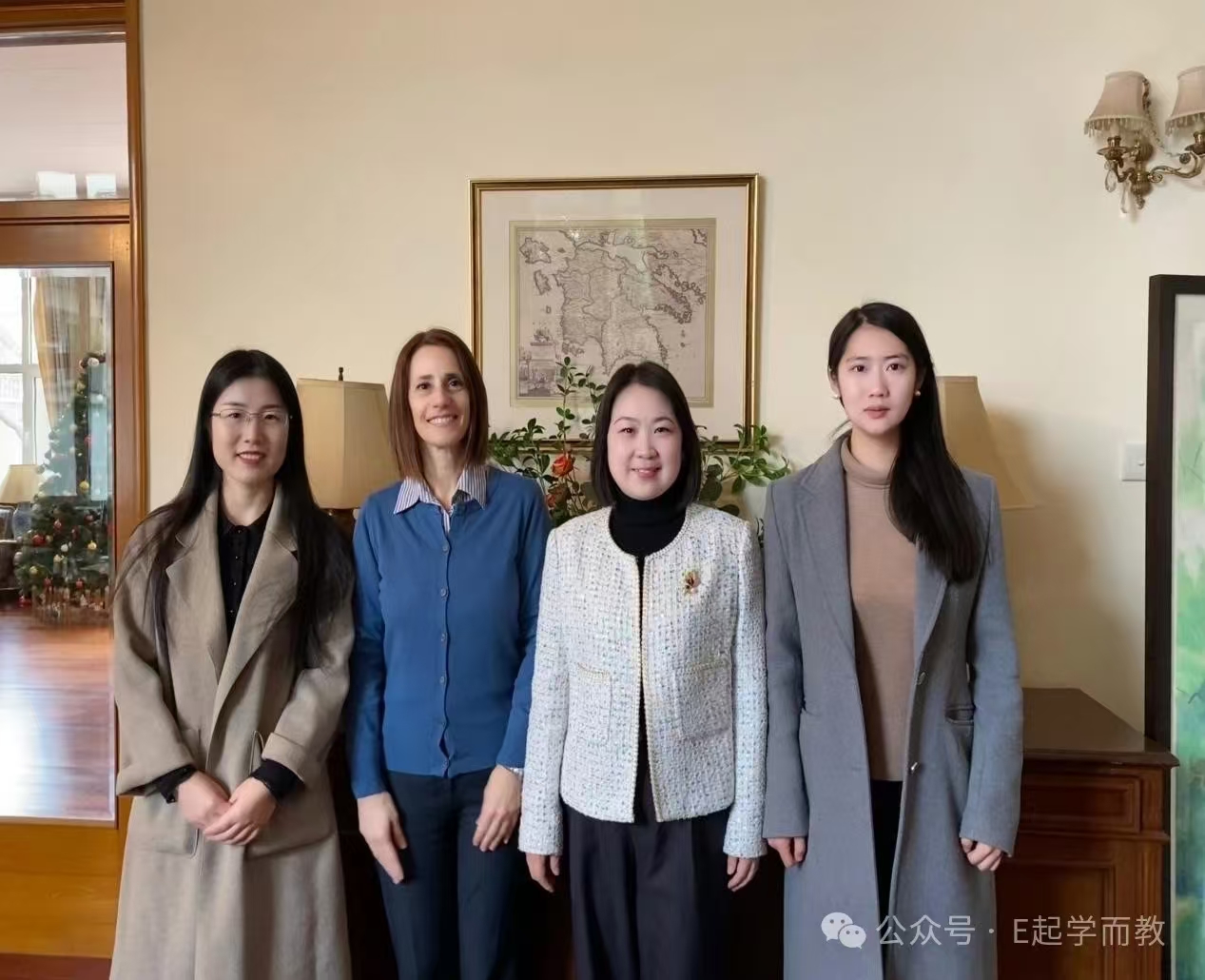 河北外国语学院代表团访问希腊驻华大使馆